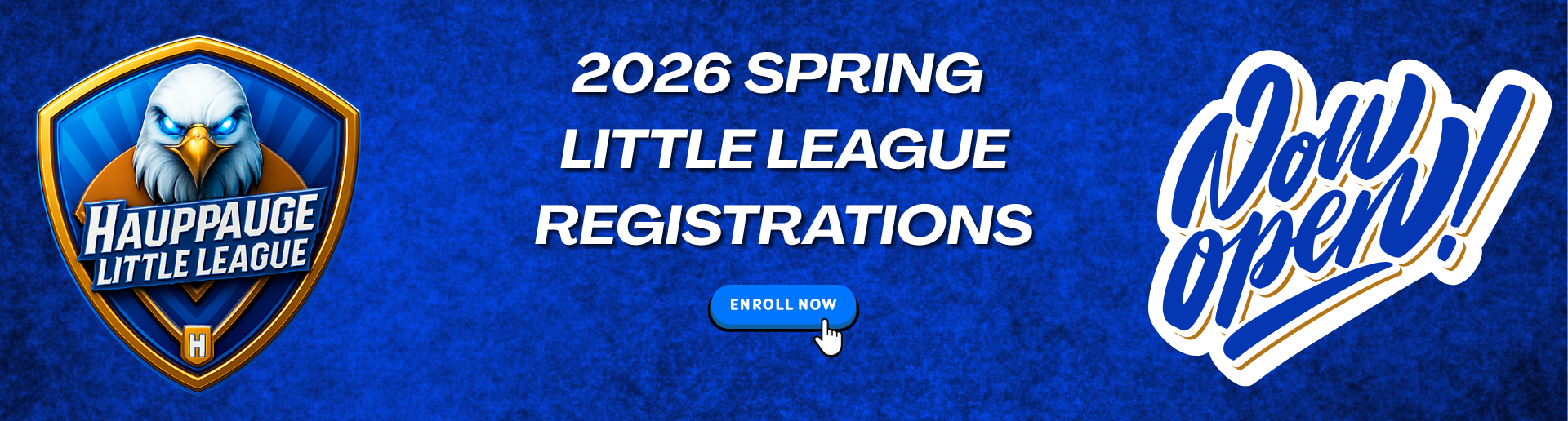 REGISTRATION IS NOW OPEN!!!